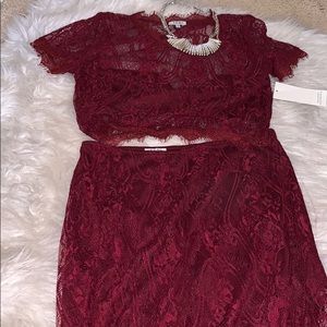 Tobi Dresses - Lace Two Piece Tobi Dresses - Lace Two Piece